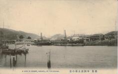 徳島　中洲波止場の景