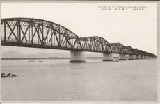 （徳島名勝）吉野川橋（長サ六百余間）