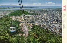徳島　眉山ロープウェイと市街展望