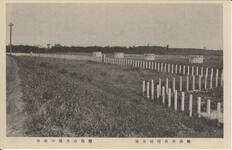 徳島市名所絵葉書　徳島市水道水源地