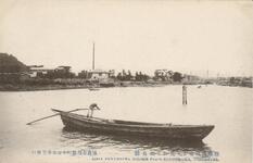 徳島富田浜より見たる福島橋