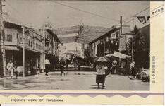 徳島八景　徳島市銀座街の一部