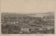 徳島公園山上ヨリ津田川口ヲ望ム