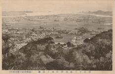 眉山ヨリ忌部神社地ノ遠望