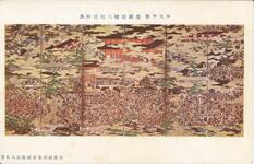 伝　又平筆　豊国祭絵六枚折屏風