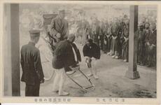 藩祖祭光景　蜂須賀侯の到着