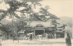 徳島　富田明神社前