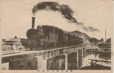 徳島富田川の鉄橋