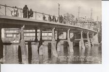 （徳島景観）商業の中心地に跨る新町橋