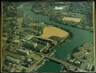 徳島市立高校航空写真