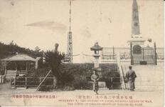 徳島公園十二景の九（紀念標）