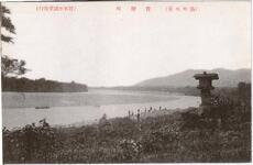 （脇町風景）吉野川
