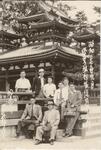 昭和27年9月修学旅行引率の一行